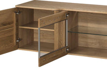 Załaduj obraz do przeglądarki galerii, EASTWOODS |  Modern Solid Wood Small 3-Doors Sideboard - LOCARNO Collection! | 2020 - EASTWOODS