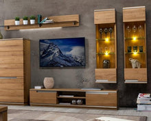 Załaduj obraz do przeglądarki galerii, EASTWOODS |  Unique Solid Wood 2 Drawer TV Stand Unit  - TORINO Collection! | 2020 - EASTWOODS
