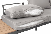 Load image into Gallery viewer, Large Garden Corner Sofa BALI | 5-seater with a table and pillows.