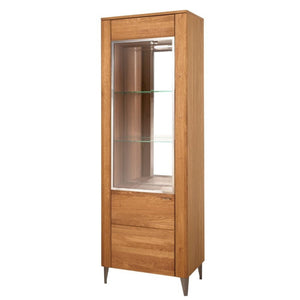 1 Door Display Unit (R) - LATINA | Solid Oak Wood