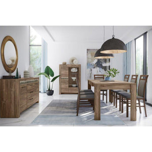 Stylish Chair BELVEDER | Solid Beech Wood base