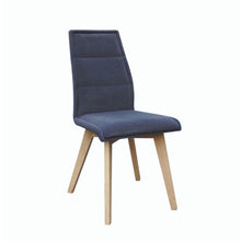 Load image into Gallery viewer, Set of 2 Upholstered Chairs SANA | Solid Oak Wood