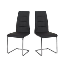 Load image into Gallery viewer, Set of 2 New Upholstered Chairs KENO | steel base