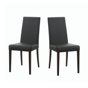 Set of 2 Upholstered Chairs ANDRE | Solid Beech Wood