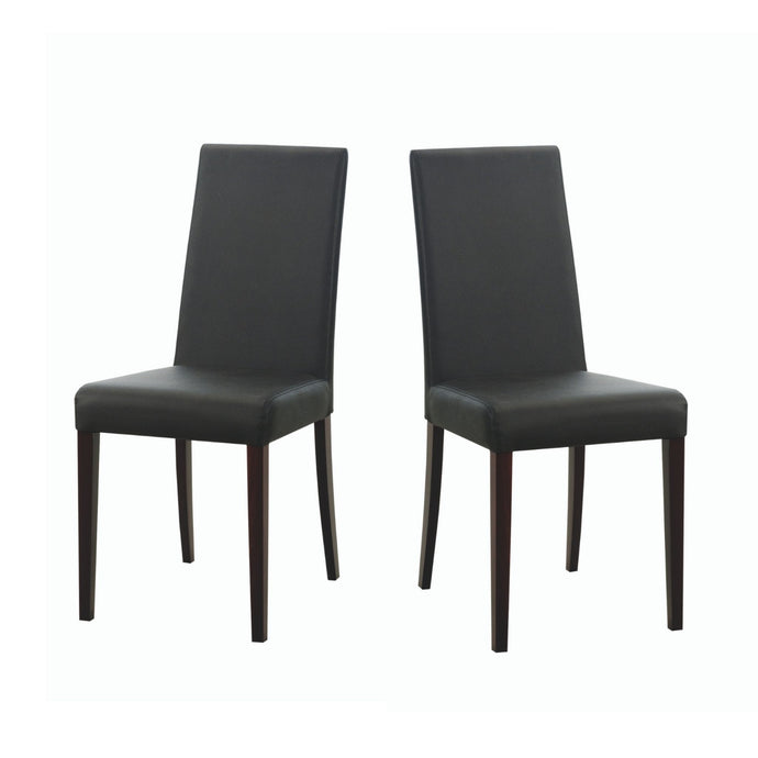 Set of 2 Upholstered Chairs ANDRE | Solid Beech Wood