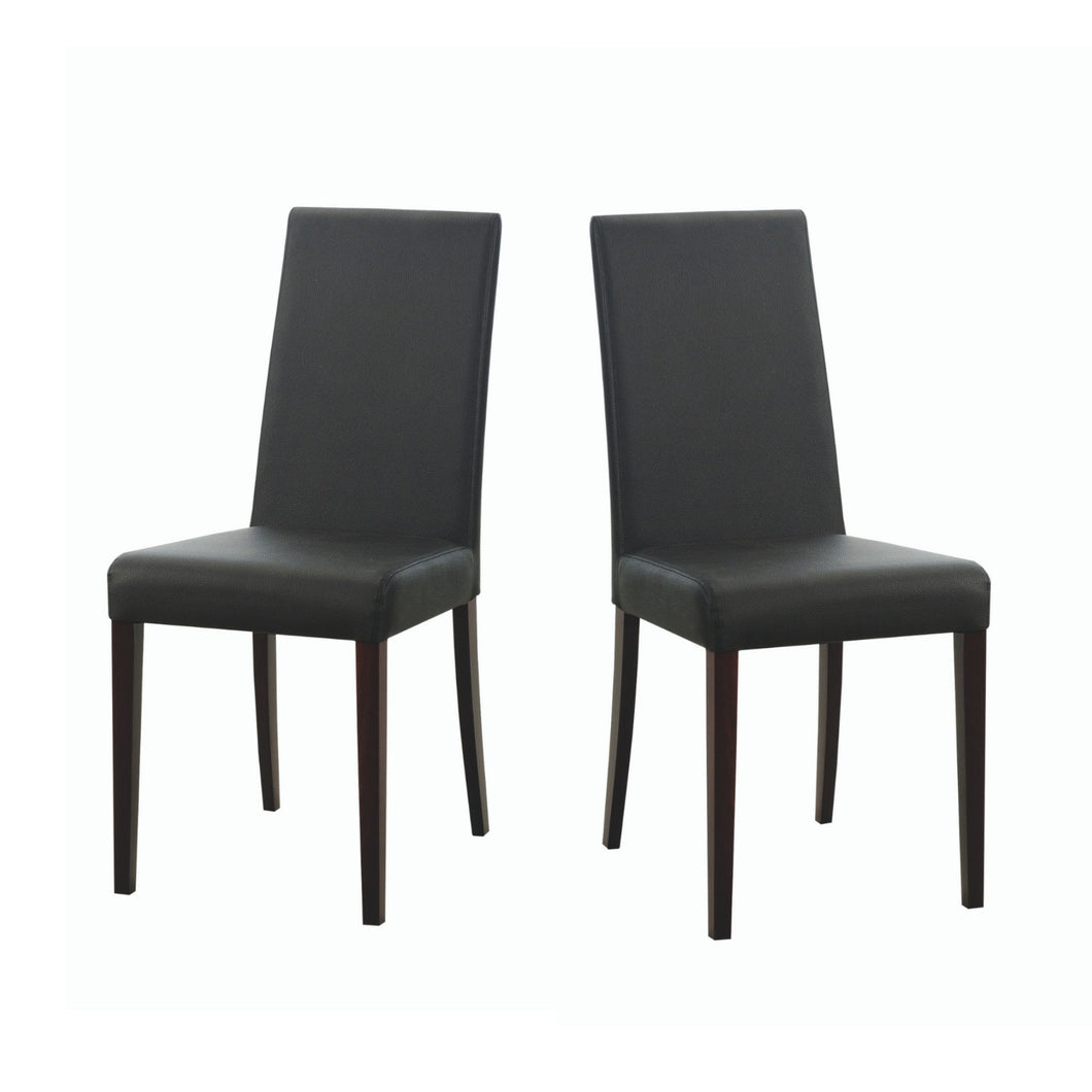 Set of 2 Upholstered Chairs ANDRE | Solid Beech Wood