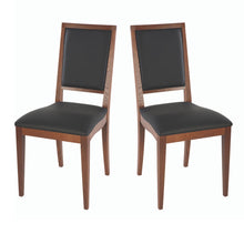 Load image into Gallery viewer, Set of 2 Upholstered Chairs Catania  | Solid Oak Wood