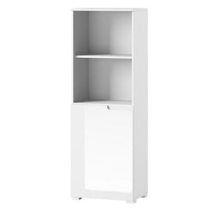 Modern Style 1 Door Bookcase - SELENE | laminated chipboard