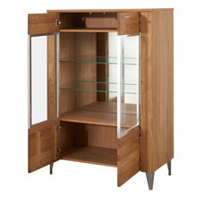 Load image into Gallery viewer, Medium 2 Door Display Unit - LATINA | Solid Oak Wood