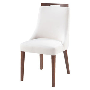Stylish Upholstered Chair ELLEN | Wood Base Material