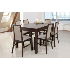 Stylish Upholstered Chair MARS | Solid Beech Wood Base