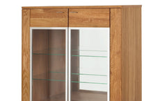 Load image into Gallery viewer, Medium 2 Door Display Unit - LATINA | Solid Oak Wood