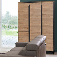 Load image into Gallery viewer, Beautiful One Door Cabinet - GAPPA | BLACK | laminated chipboard