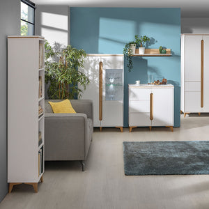 Unique Display Cabinet - GAPPA | WHITE | laminated chipboard