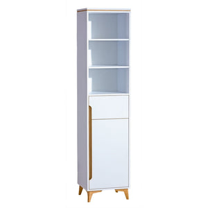 Unique One Door & Shelving Cabinet - GAPPA | laminated chipboard