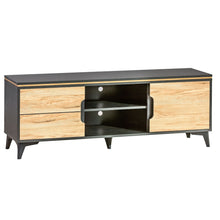 Load image into Gallery viewer, Unique TV Stand - GAPPA | BLACK | laminated chipboard