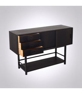 New Stylish Sideboard | Massive Bog Oak / Bogwood | Unique & Premium | 4500 years old