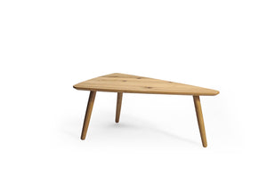 Stylish Large Coffee Table LOGAN | Solid Oak Wood