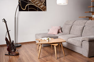 Stylish Small Table LOGAN  | Solid Oak Wood