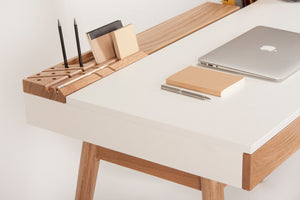 Stylish & Practical Desk OMNI |  Solid Oak Wood