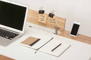 Stylish & Practical Desk OMNI |  Solid Oak Wood