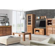 Load image into Gallery viewer, Small Hanging Wall Shelf  - VELVET | Solid Oak Wood