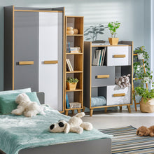 Load image into Gallery viewer, Stylish Shelving Unit - WERSO | laminated chipboard