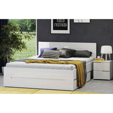 Load image into Gallery viewer, Modern Bed - SELENE | laminated chipboard