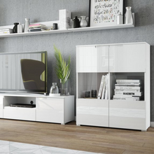 Load image into Gallery viewer, Modern 2 Door Display Unit - SELENE | laminated chipboard