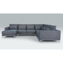 Załaduj obraz do przeglądarki galerii, AMBRA Sofa w kształcie litery U | Dostępne w wielu materiałach.
