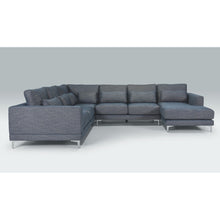 Załaduj obraz do przeglądarki galerii, AMBRA Sofa w kształcie litery U | Dostępne w wielu materiałach.