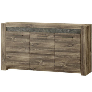 Stylowy 3-drzwiowy kredens - BELVEDER | Płyta meblowa