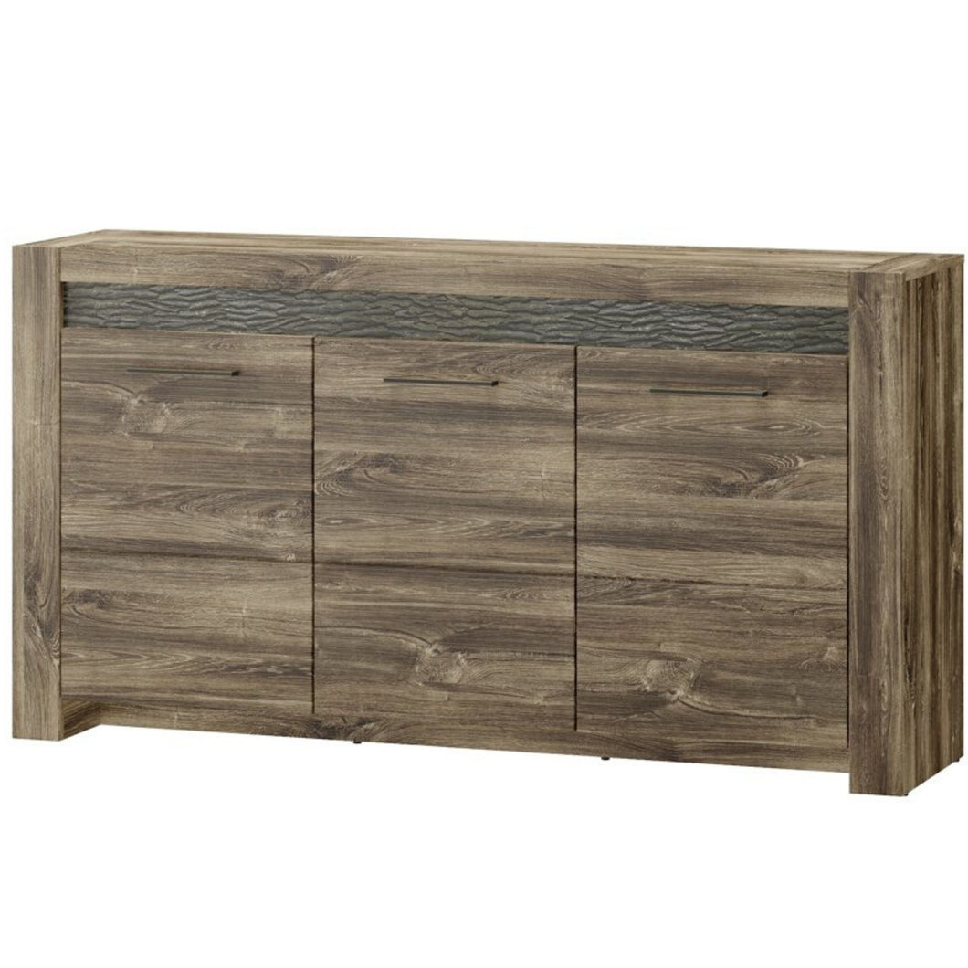 Stylish 3 Door Sideboard - BELVEDER | Furniture Board