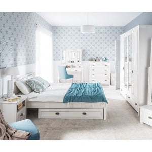 Solid Wood Bed - MADISON | Solid Birch Wood