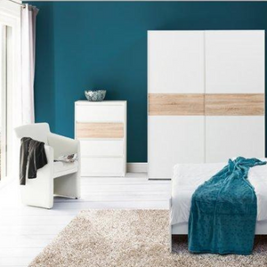 Modern 4 Drawer Sideboard - VENICE | foilded chipboard