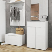 Load image into Gallery viewer, Modern 2 Door  &amp; 1 Drawer Sideboard - SELENE | laminated chipboard