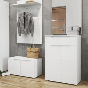 Modern 2 Door  & 1 Drawer Sideboard - SELENE | laminated chipboard