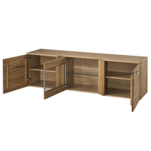 Load image into Gallery viewer, Small 3-Doors Sideboard - LOCARNO | Solid Oak Wood