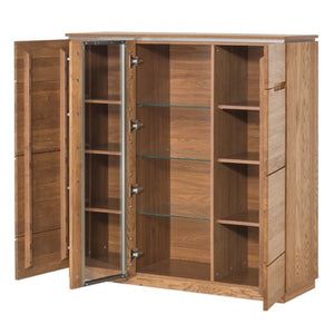 Stylish 3 Door Sideboard - MONTENEGRO | Veneered Furniture Board
