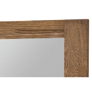 Solid Small Mirror- VELVET | Solid Oak Wood