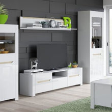 Load image into Gallery viewer, Modern 2 Door Sideboard &amp; 4 Drawers - ICE | laminated furniture board
