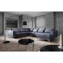 Załaduj obraz do przeglądarki galerii, AMBRA Sofa w kształcie litery U | Dostępne w wielu materiałach.