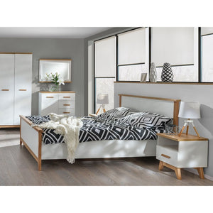 Modern Large Bed - SVEN | laminated chipboard