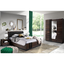 Load image into Gallery viewer, Modern 1 drawer bedside table L/R - PORTI | solid wood &amp; chipboard