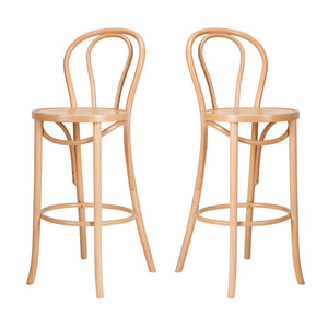 Set of 2 New Hoker Chairs | Solid Beech Wood | natural color