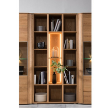 Load image into Gallery viewer, Solid Wood Bookcase - LOCARNO | Solid Oak Wood
