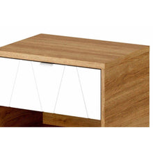 Load image into Gallery viewer, Modern 1 Drawer Bedside Table - ZEFIR | chipboard