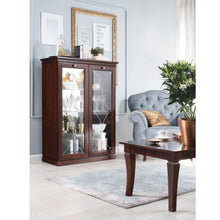 Load image into Gallery viewer, Stylish 2 Door Display Cabinet - GRENADA | Furniture Board