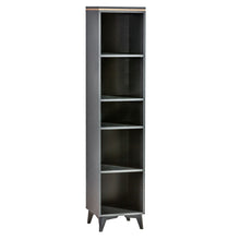 Load image into Gallery viewer, Unique Shelving Unit - GAPPA | BLACK | laminated chipboard