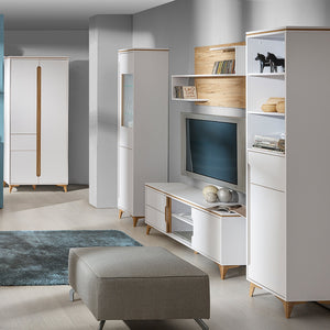 Modern Wardrobe - GAPPA | WHITE | laminated chipboard